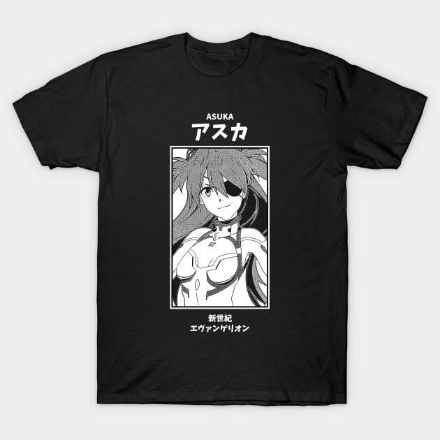 Asuka Langley Neon Genesis Evangelion T-Shirt by KMSbyZet